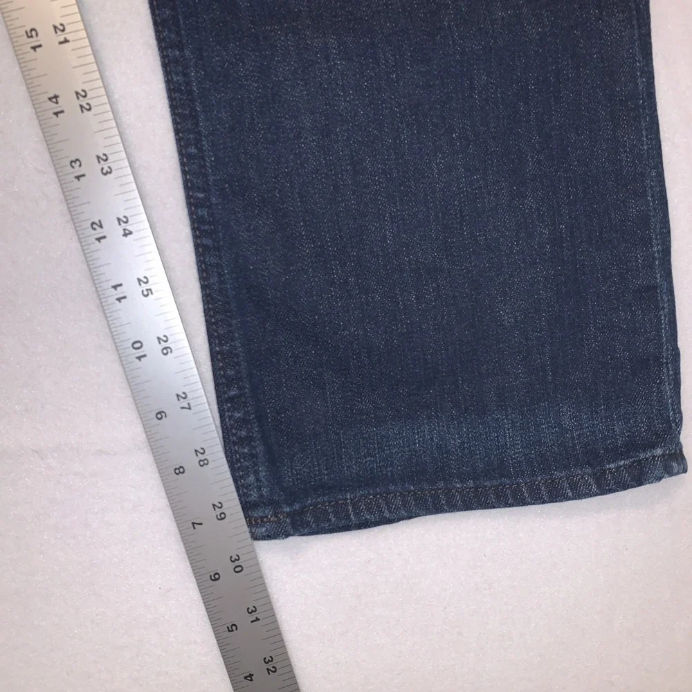Polo Ralph Lauren The Varick Slim Straight Jeans Men's 38x30 Blue Denim Whiskers
